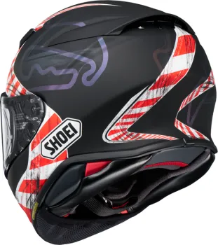 Shoei NXR 2 Knee Down Rückansicht